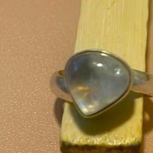 Sterling Silver Moonstone Ring